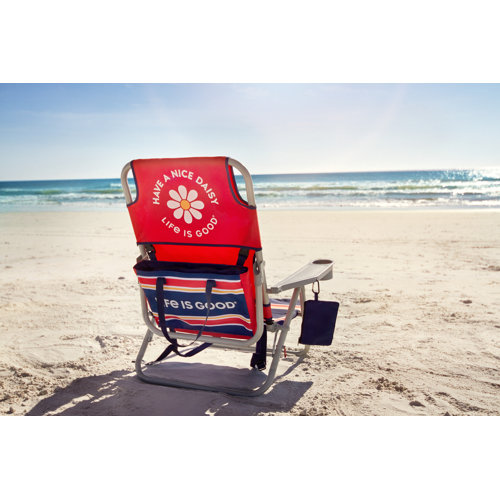Life is Good Reclining Beach Chair & Reviews Wayfair
